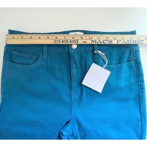 Pistola Jennifer Oslo Pants Womens 32 Belize Blue Slim Fit Ankle Jeans - Picture 12 of 16